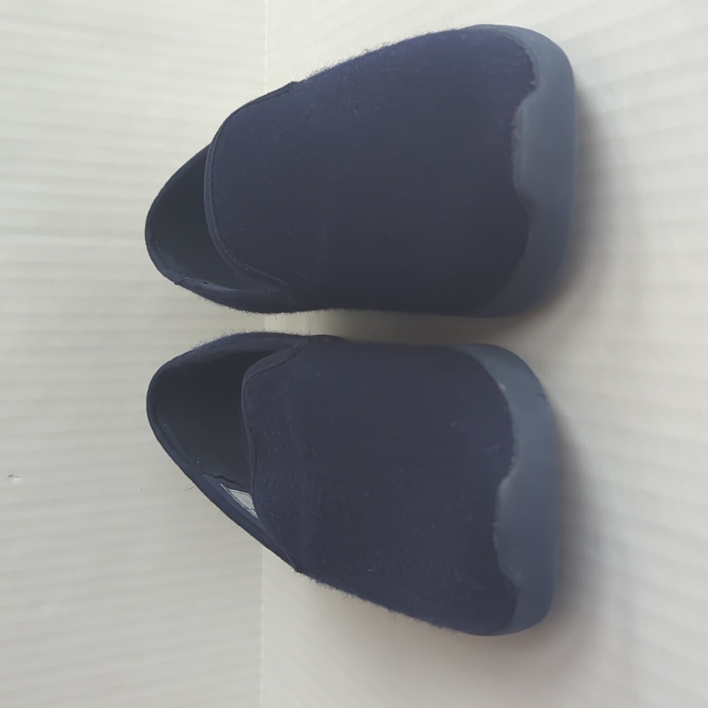 Lands' End Comfort Step Wool Slip-On Loafer Shoe Size 7.5B Blue - Picture 7 of 13